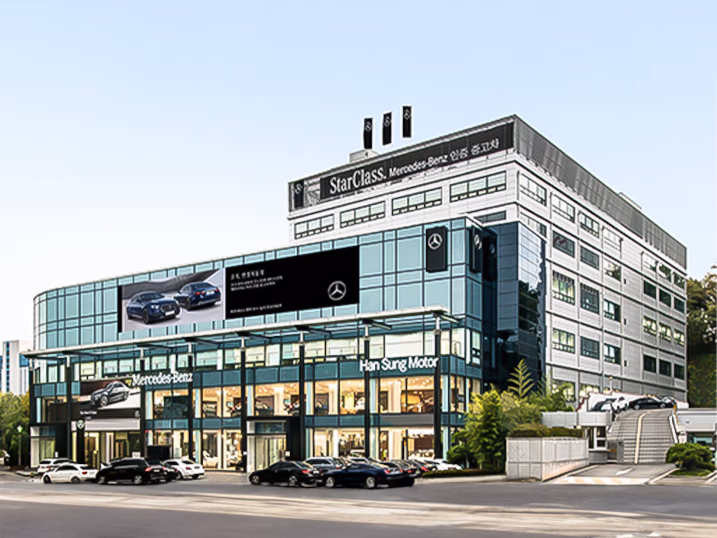 한성자동차 수원전시장